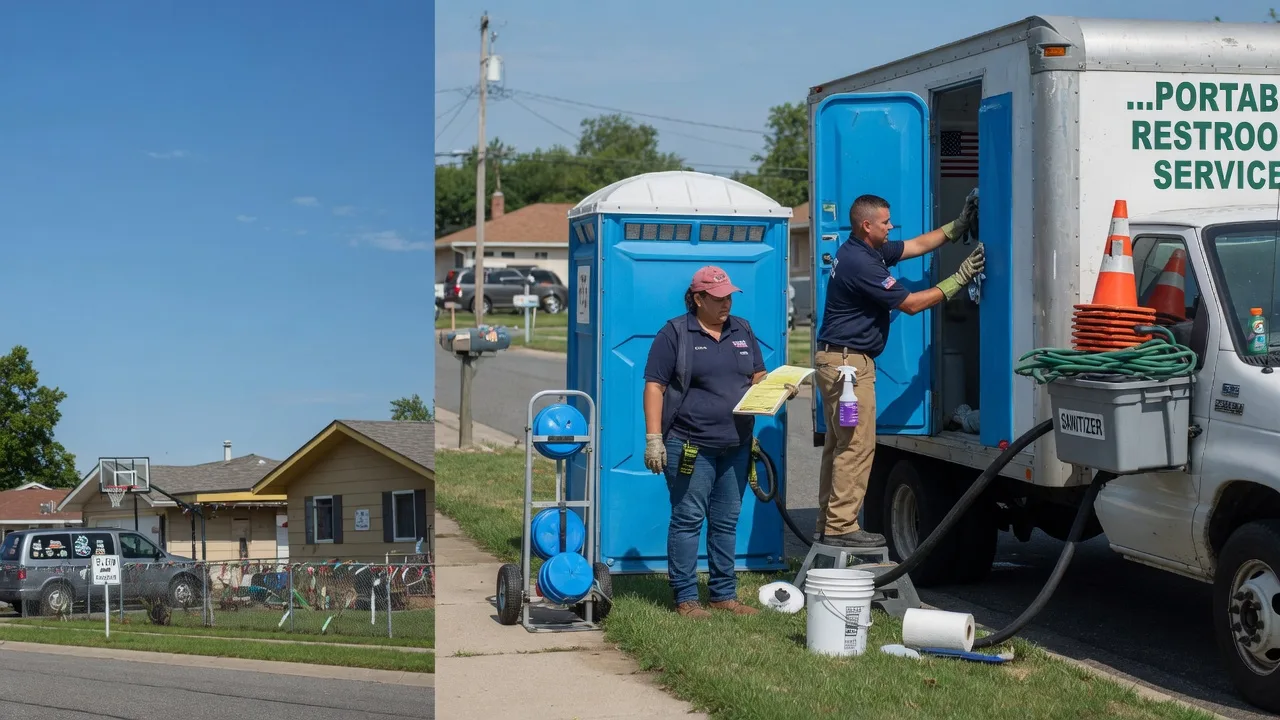 Portable Toilet Rental in Levasy, MO near me